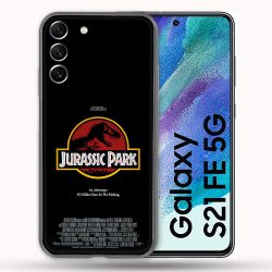 Coque Pour Samsung Galaxy S21 FE Jurassik Park Affiche