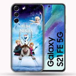 Coque Pour Samsung Galaxy S21 FE La Reine Des Neiges