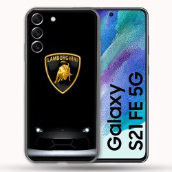 Coque Pour Samsung Galaxy S21 FE Lamborghini Noir