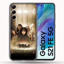 Coque Pour Samsung Galaxy S21 FE Le seigneur Des Anneaux Affiche
