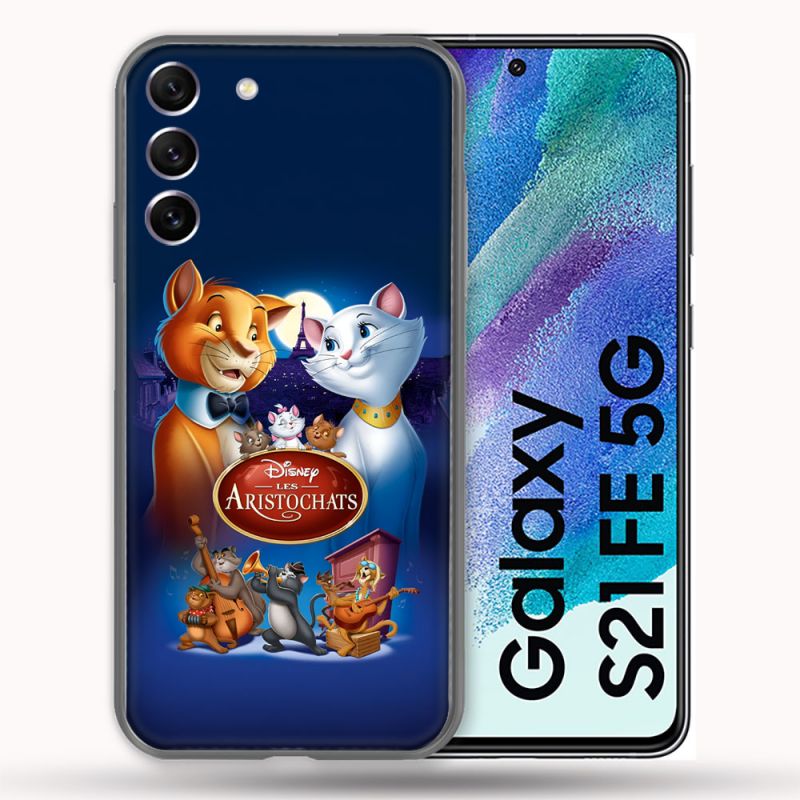 Coque Pour Samsung Galaxy S21 FE Les Aristochats