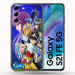 Coque Pour Samsung Galaxy S21 FE Les Chevaliers Du Zodiaque