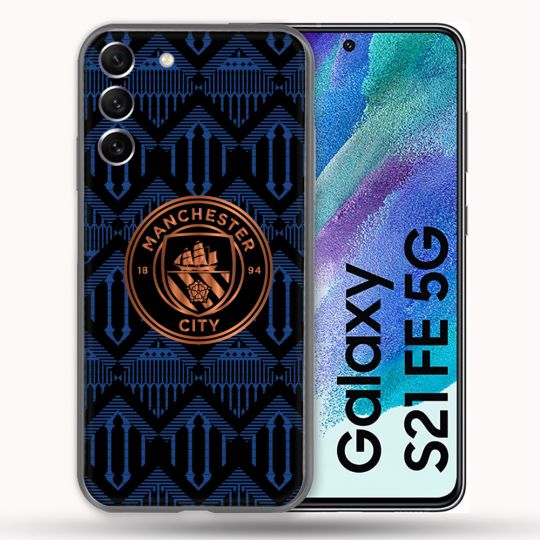 Coque Pour Samsung Galaxy S21 FE Foot Manchester City