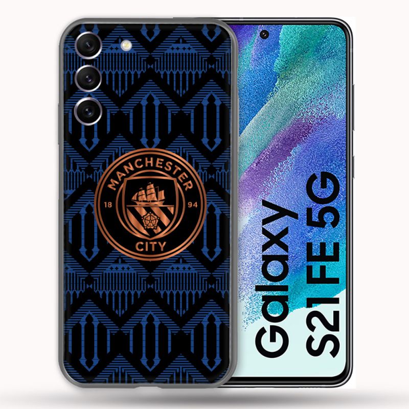 Coque Pour Samsung Galaxy S21 FE Foot Manchester City