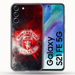 Coque Pour Samsung Galaxy S21 FE Foot Manchetser United