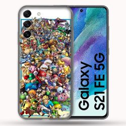 Coque Pour Samsung Galaxy S21 FE Nintendo