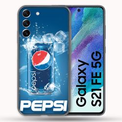 Coque Pour Samsung Galaxy S21 FE Pepsi