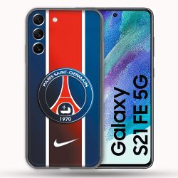Coque Pour Samsung Galaxy S21 FE Foot PSG 1970