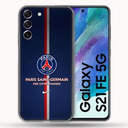 Coque Pour Samsung Galaxy S21 FE Foot PSG Fier