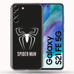 Coque Pour Samsung Galaxy S21 FE Spiderman Logo