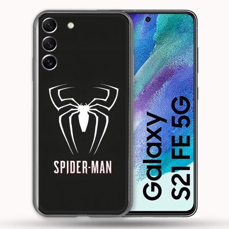 Coque Pour Samsung Galaxy S21 FE Spiderman Logo