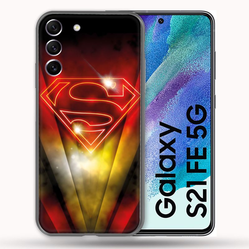 Coque Pour Samsung Galaxy S21 FE Superman Logo