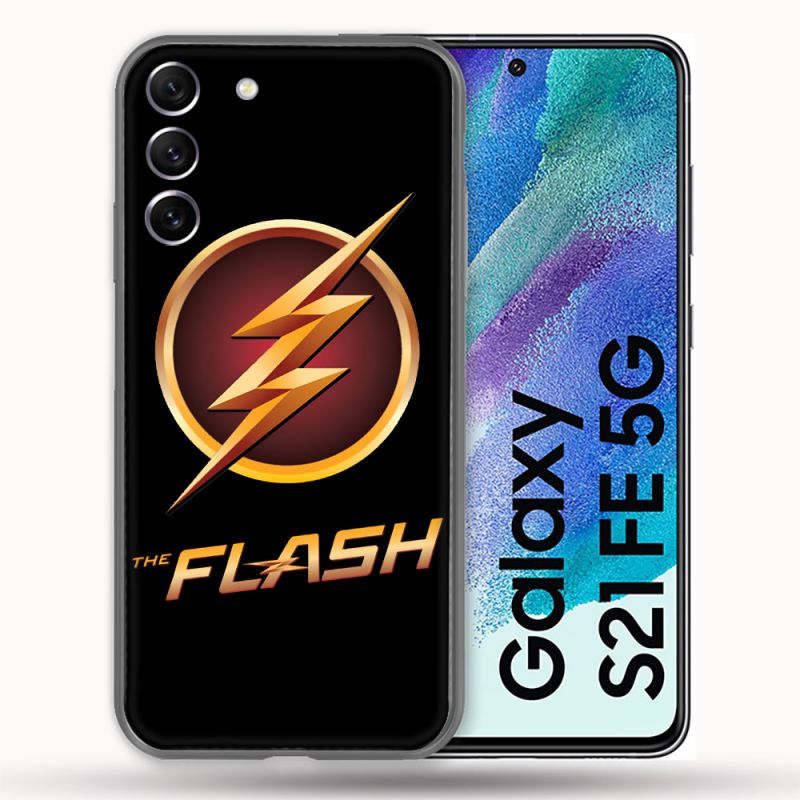 Coque Pour Samsung Galaxy S21 FE The Flash Logo