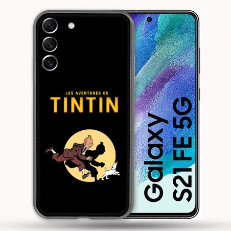 Coque Pour Samsung Galaxy S21 FE Tintin Classique