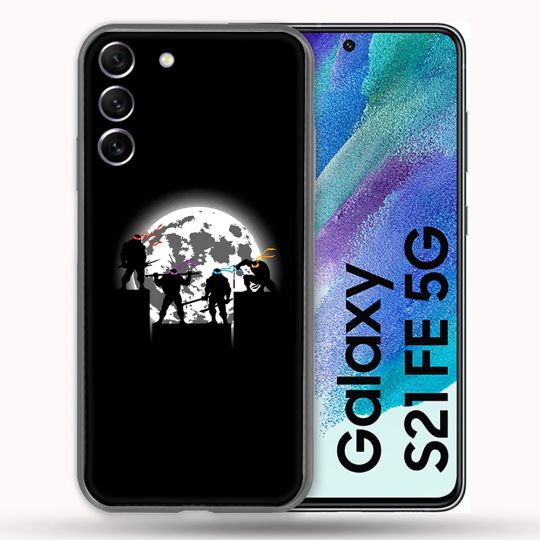 Coque Pour Samsung Galaxy S21 FE Tortue Ninja Ombre