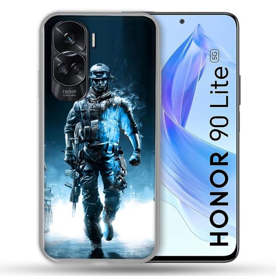 Coque Pour Honor 90 Lite 5G Call Of Duty Guerrier