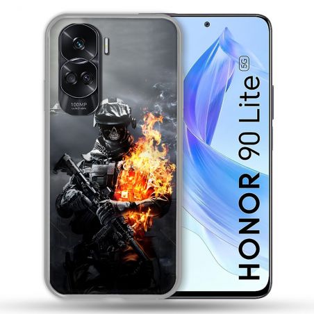 Coque Pour Honor 90 Lite 5G Call Of Duty Squelette