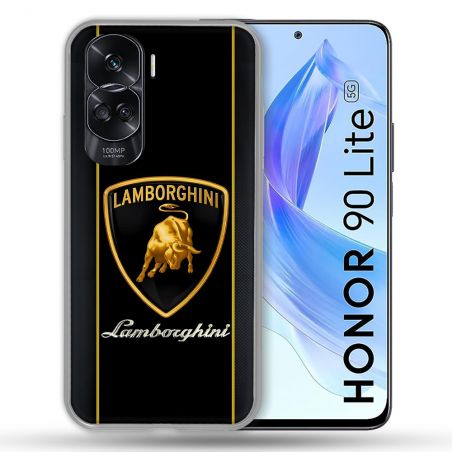Coque Pour Honor 90 Lite 5G Lamborghini Carbone