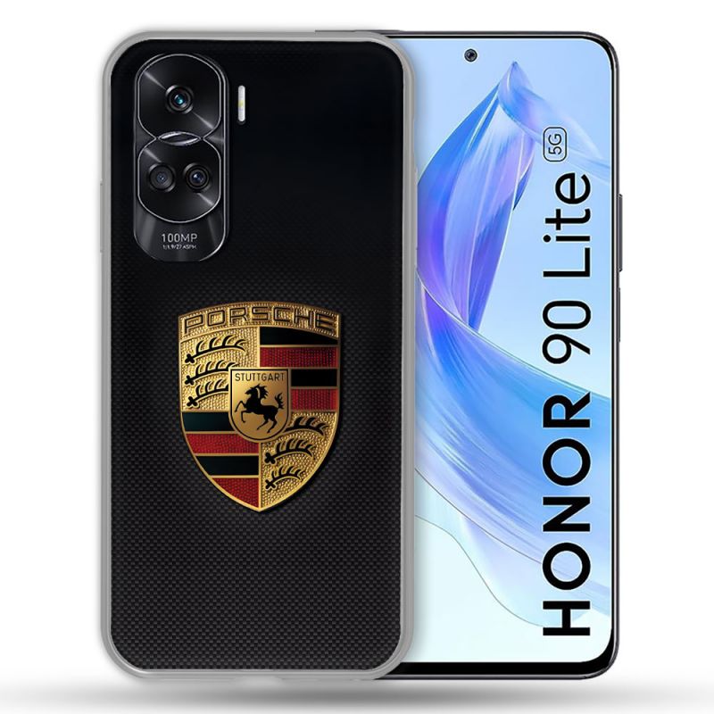 Coque Pour Honor 90 Lite 5G Porsche Carbone