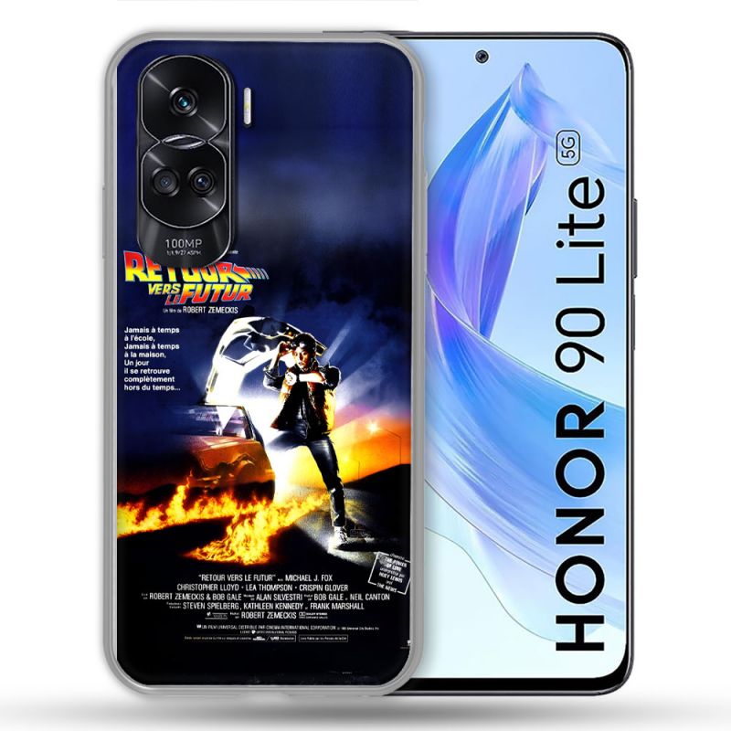 Coque Pour Honor 90 Lite 5G Retour Vers Le Futur Affiche