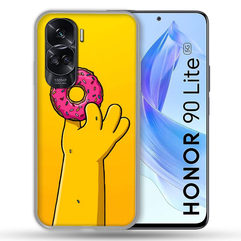 Coque Pour Honor 90 Lite 5G Simpson Donuts