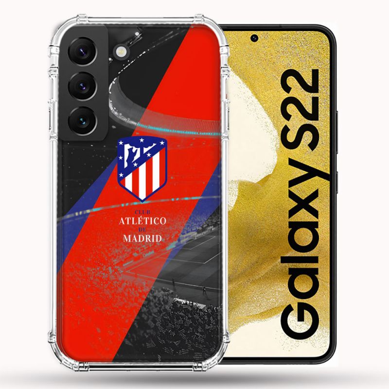 Coque Pour Samsung Galaxy S22 Foot Athletico Madrid