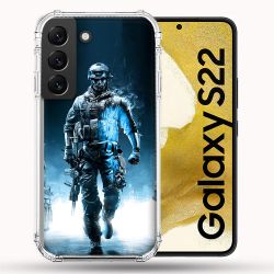 Coque Pour Samsung Galaxy S22 Call Of Duty Guerrier