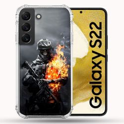 Coque Pour Samsung Galaxy S22 Call Of Duty Squelette