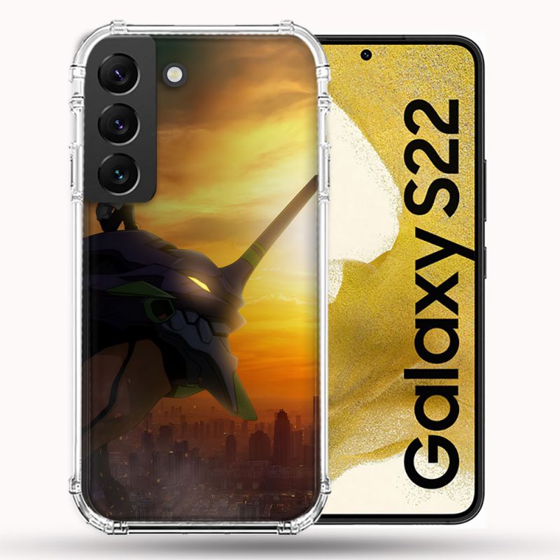 Coque Pour Samsung Galaxy S22 Manga Evangelion