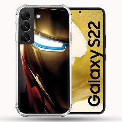 Coque Pour Samsung Galaxy S22 Iron Man Casque