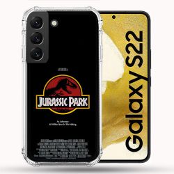 Coque Pour Samsung Galaxy S22 Jurassik Park Affiche
