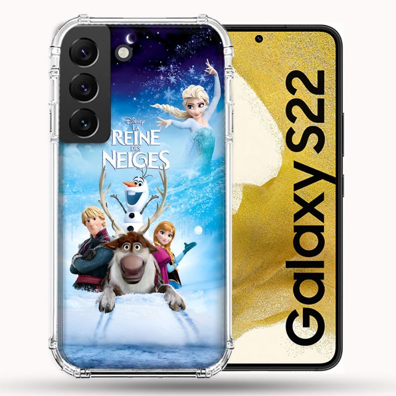 Coque Pour Samsung Galaxy S22 La Reine Des Neiges