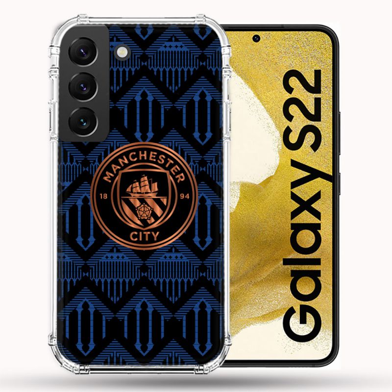 Coque Pour Samsung Galaxy S22 Foot Manchester City