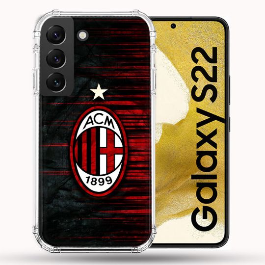 Coque Pour Samsung Galaxy S22 Foot Milan AC