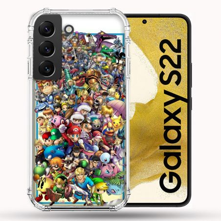Coque Pour Samsung Galaxy S22 Nintendo