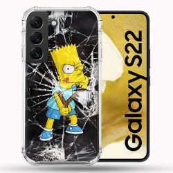 Coque Pour Samsung Galaxy S22 Simpson Bart