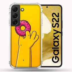 Coque Pour Samsung Galaxy S22 Simpson Donuts