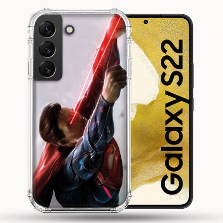 Coque Pour Samsung Galaxy S22 Superman Laser