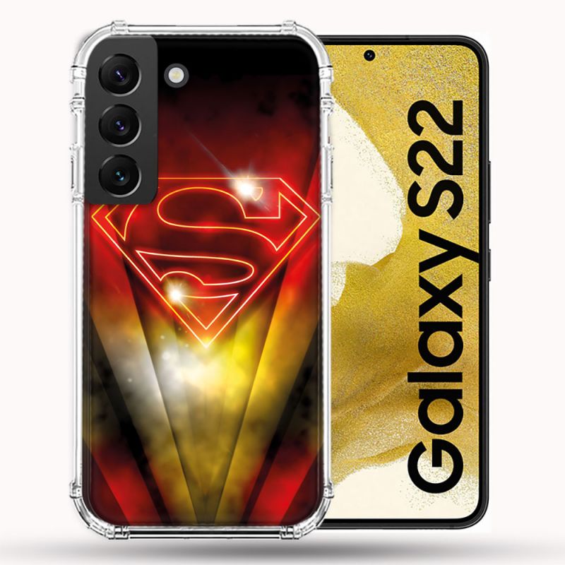 Coque Pour Samsung Galaxy S22 Superman Logo