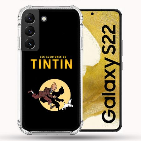 Coque Pour Samsung Galaxy S22 Tintin Classique