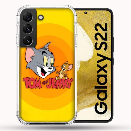 Coque Pour Samsung Galaxy S22 Tom Jerry
