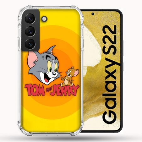 Coque Pour Samsung Galaxy S22 Tom Jerry