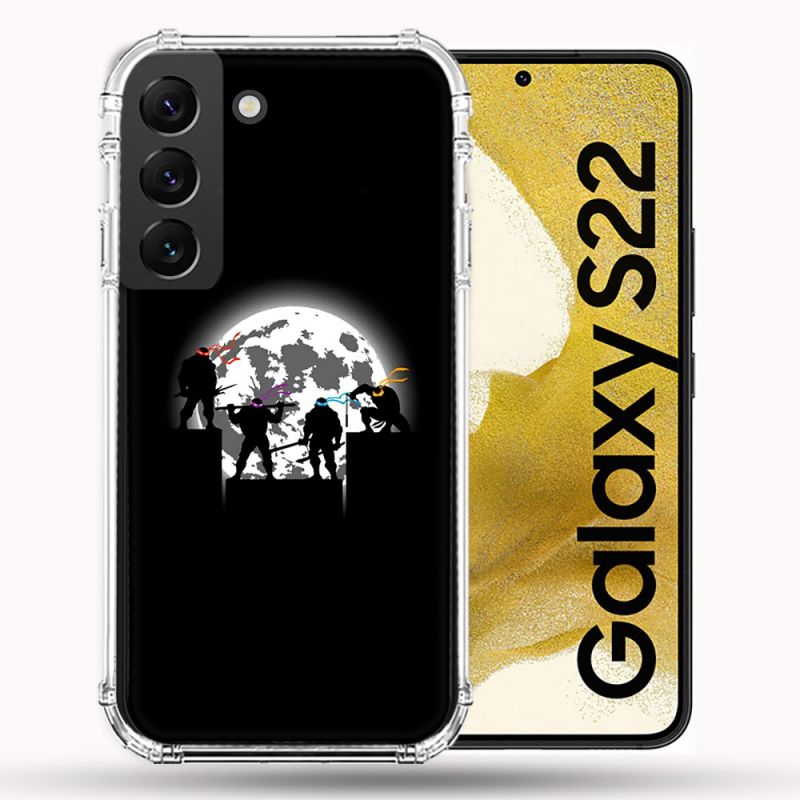 Coque Pour Samsung Galaxy S22 Tortue Ninja Ombre