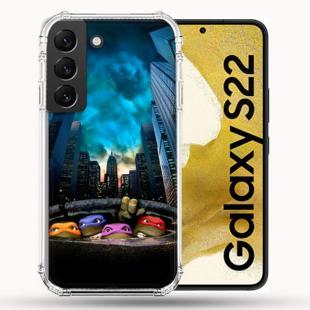 Coque Pour Samsung Galaxy S22 Tortue Ninja Ville