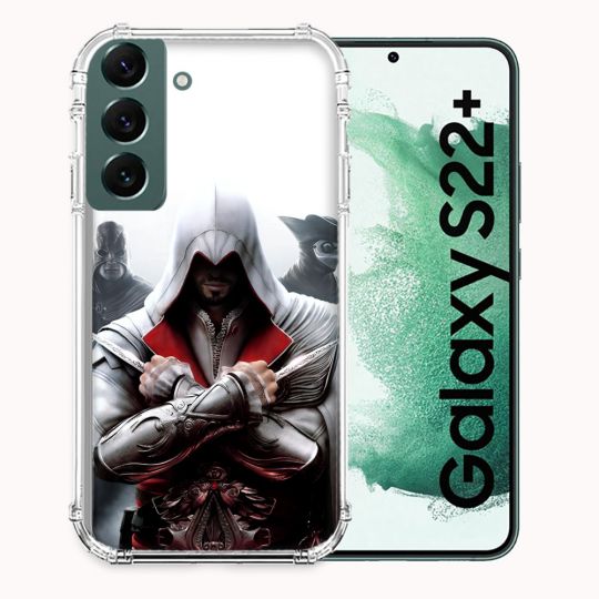 Coque Pour Samsung Galaxy S22 Plus Assassin Creed Mask