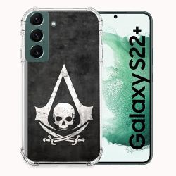 Coque Pour Samsung Galaxy S22 Plus Assassin Creed Tete Mort