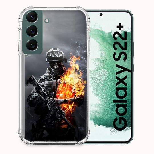 Coque Pour Samsung Galaxy S22 Plus Call Of Duty Squelette