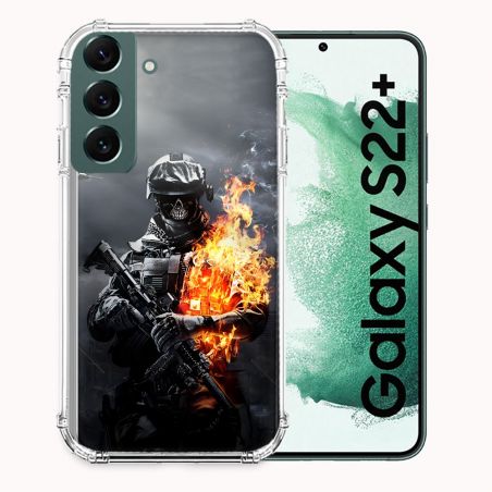 Coque Pour Samsung Galaxy S22 Plus Call Of Duty Squelette