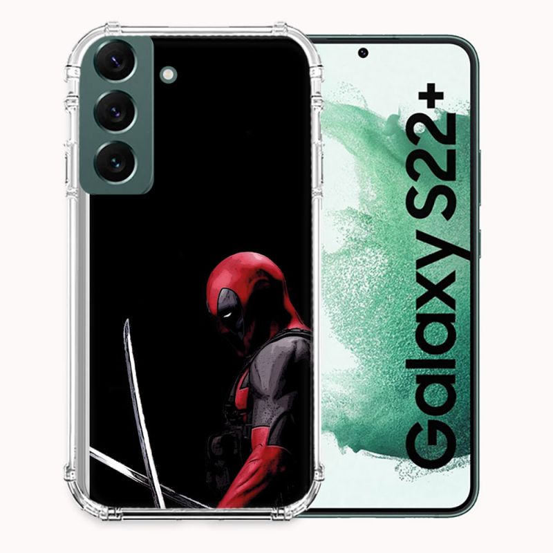 Coque Pour Samsung Galaxy S22 Plus Deadpool Epee