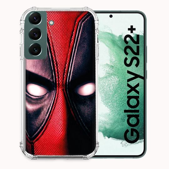 Coque Pour Samsung Galaxy S22 Plus Deadpool Yeux